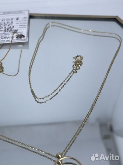 Золотое колье 45-50 см., 2.00 гр