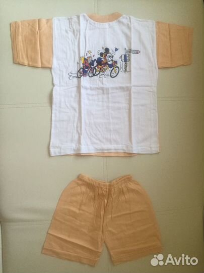 Новый детский костюм / футболка и шорты