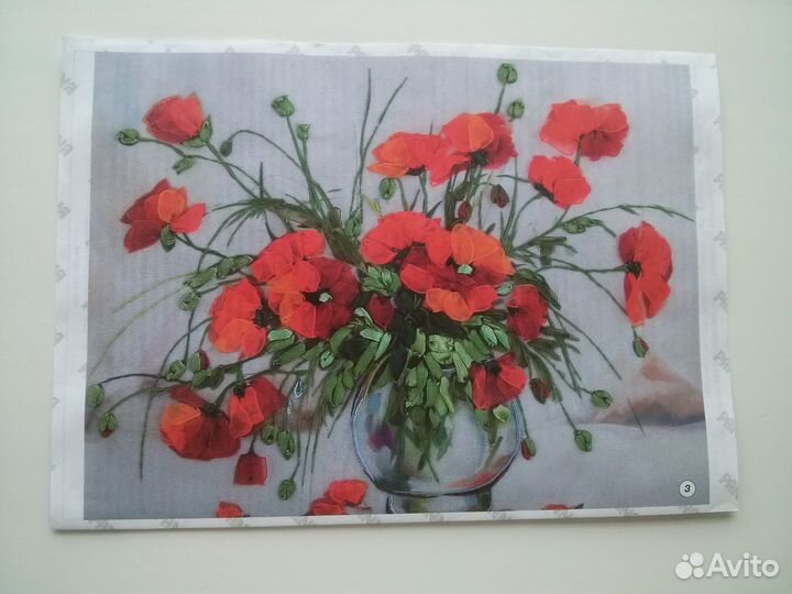 Набор для вышивки лентами (новый)