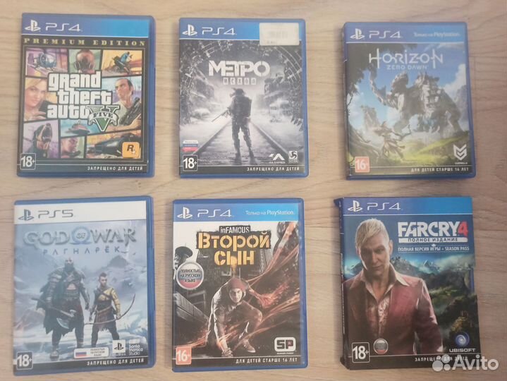 Игры ps4 и ps5