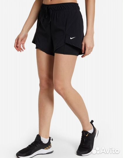 Шорты женские nike flex essential 2-in-1