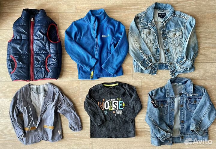 Детские вещи пакетом на мальчика от 80