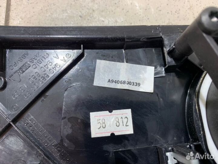 Накладка с переключателем света фар Mercedes Atego