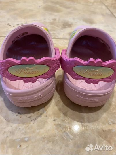 Кроксы Crocs Disney Princess Ballerina Pink