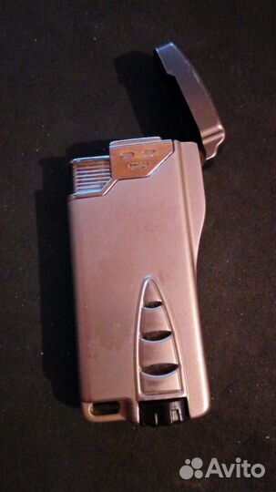 Газовая турбо зажигалка с крышкой.Times Pioneer