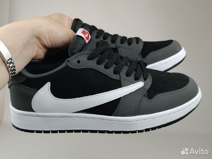 Кроссовки Nike air Jordan 1 low travis scott