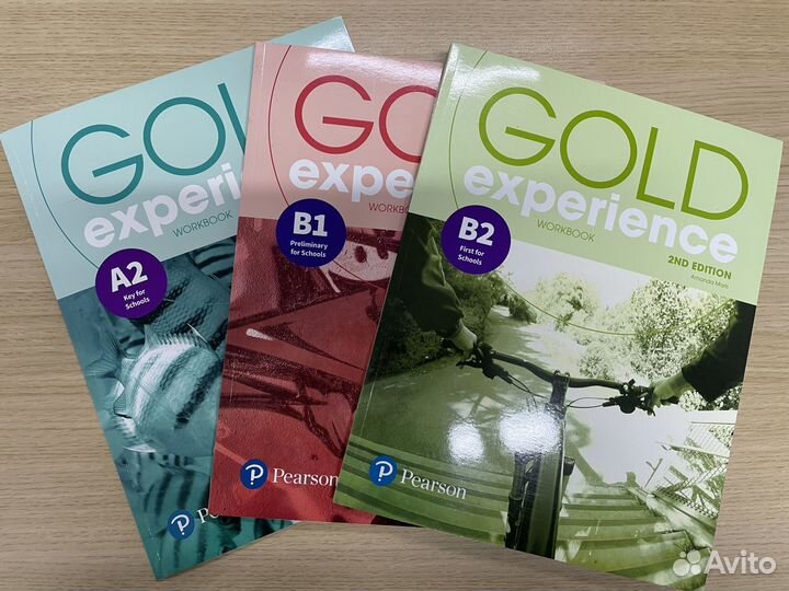 Gold Experience A2, B1, B2 рабочие тетради