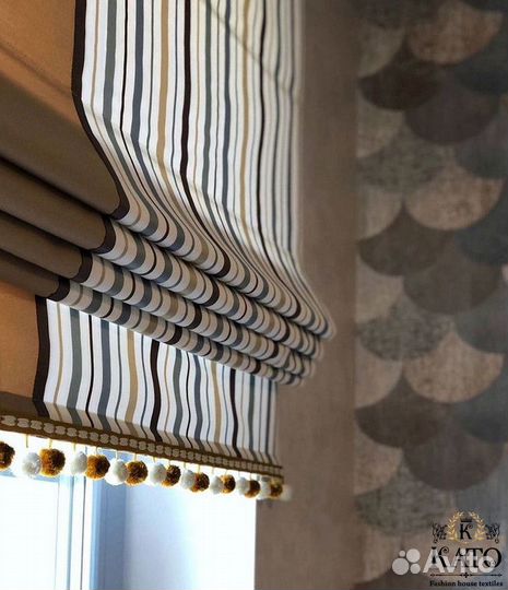 Пошив римских штор