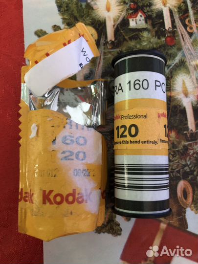 Фотоплёнка kodak portra 160/120