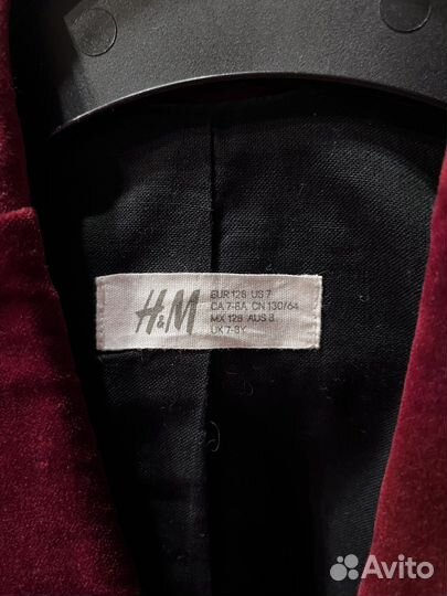 Пиджак детский 128