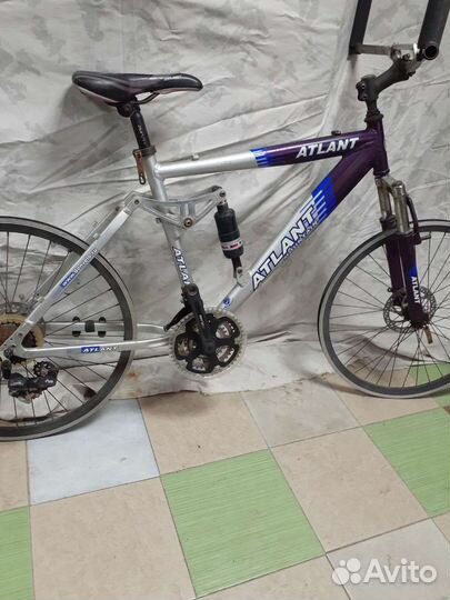 Велосипед Атлант двухподвес
