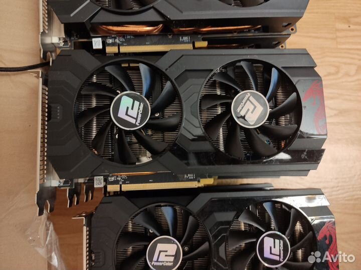 Видеокарта PowerColor RX 570 Red Dragon OC