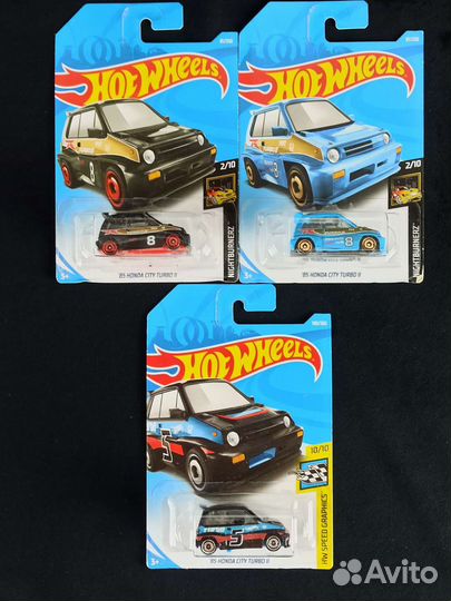 Hot wheels Honda City set