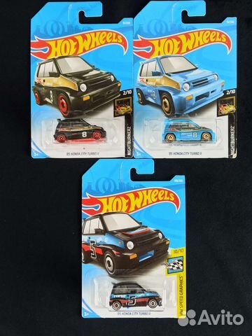 Hot wheels Honda City set