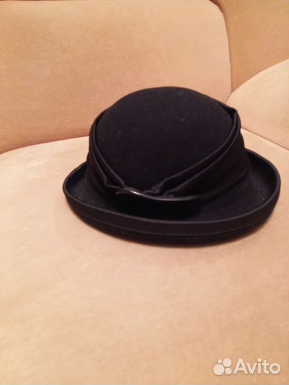 Шляпа фетровая женская