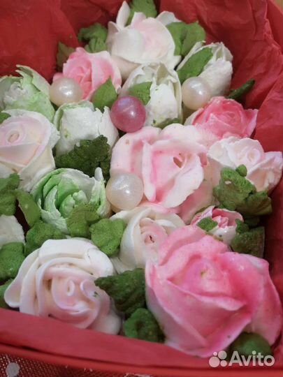 Сладкий подарок из зефира