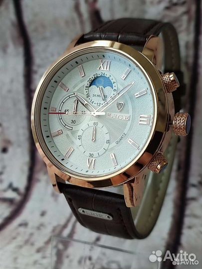 Мужские часы Lige. Curren,Megir,Foxbox,Naviforce