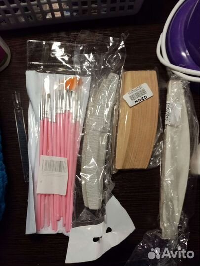 Полный набор для маникюра, педикюра и наращивания