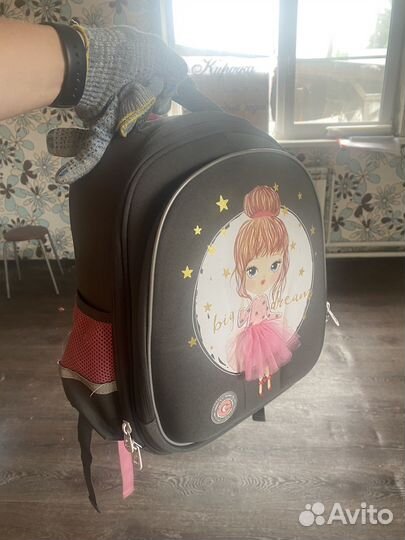 Рюкзак школьный для девочки grizzly