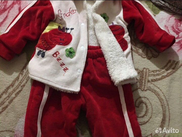 Вещи для девочки пакет от 6 месяцев до 1,5 года