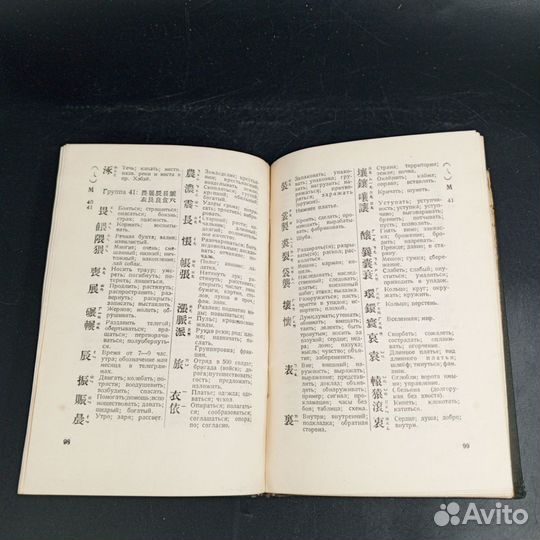 Книга словарь перечень китайских иероглифов 3000