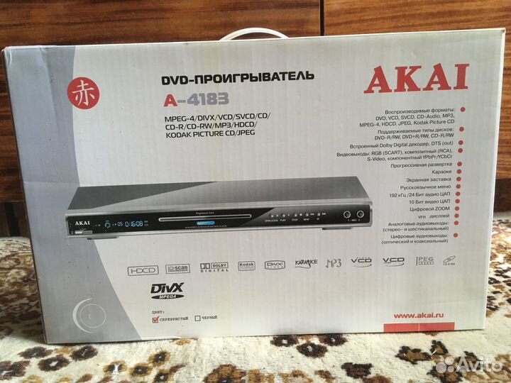 DVD-плеер akai A-4183