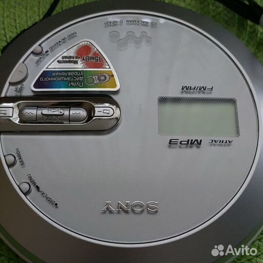 Cd mp3 плеер sony