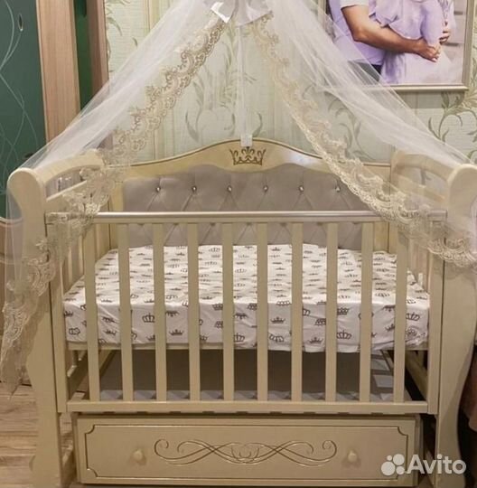 Детская кровать новая для новорожденного
