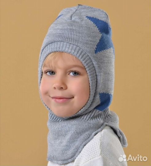 Шлем детский для мальчика зимний