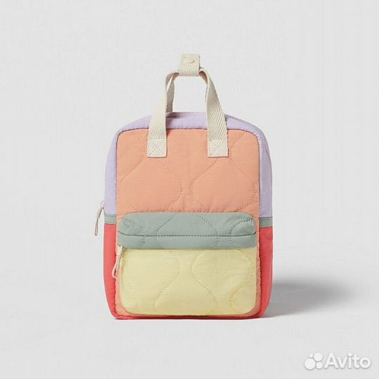 Рюкзак стеганый для девочки зара