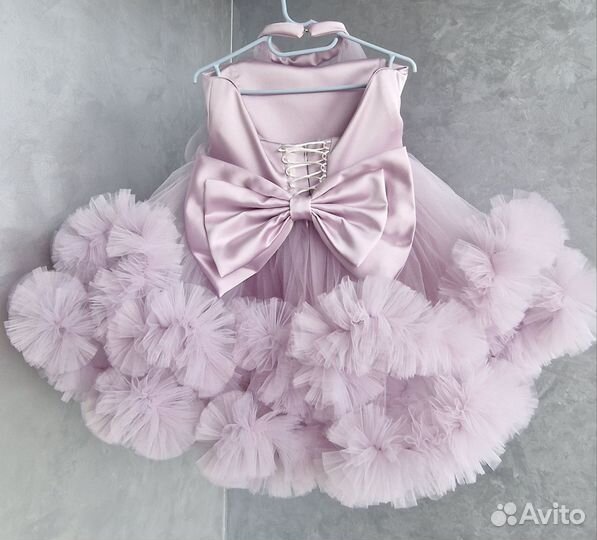 Пышное платье облако