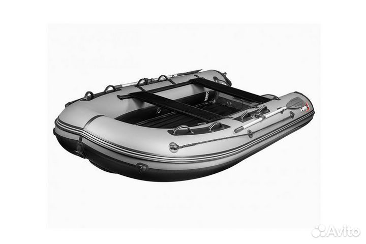 Лодка пвх X-River Grace Wind 360 нднд светло-серая