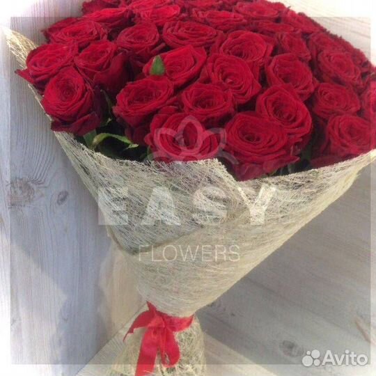 Букет цветов 101 Роза