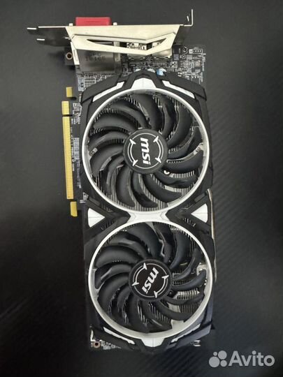 Видеокарта MSI AMD Radeon RX 580 armor 8G OC