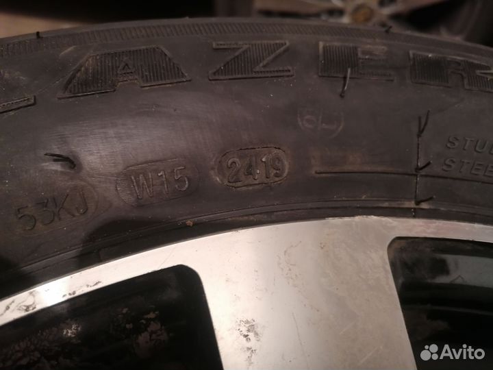 Колеса в сборе r17 зимние