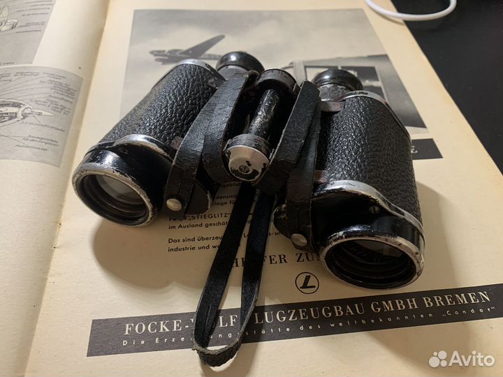 Бинокль ВОВ Германия 1942 год, Leitz 6x30