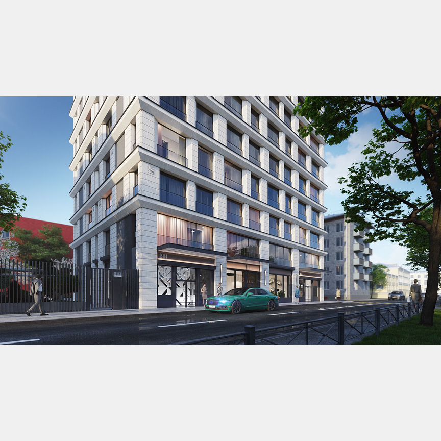 1-к. квартира, 41,3 м², 4/11 эт.