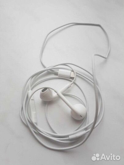 Наушники apple earpods lightning