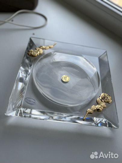 Ваза из итальянского хрусталя