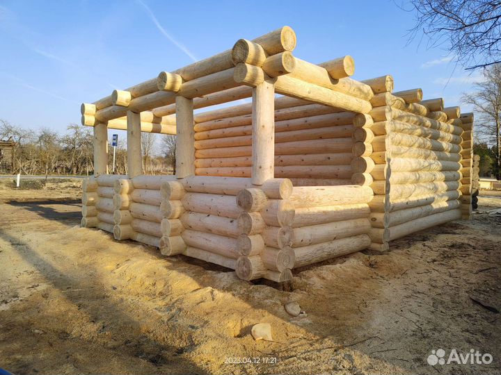 Срубы п.Редкино