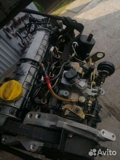 Двигатель Рено Кангу 1,9 дизель F8T F8Q