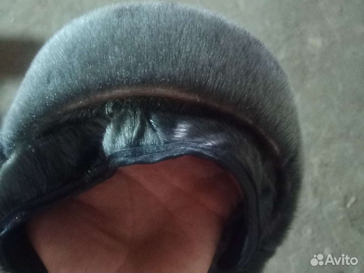 Меховая мужская кепка