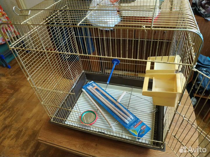 Клетка для волнистого попугая для кореллы