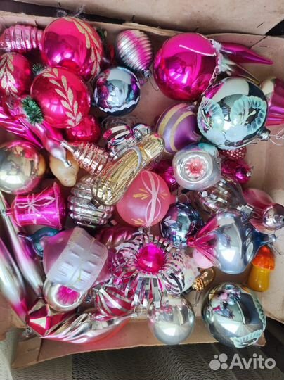 Елочные игрушки СССР