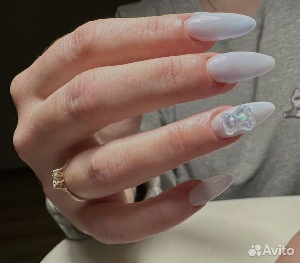 Маникюр с покрытием/наращивание ногтей