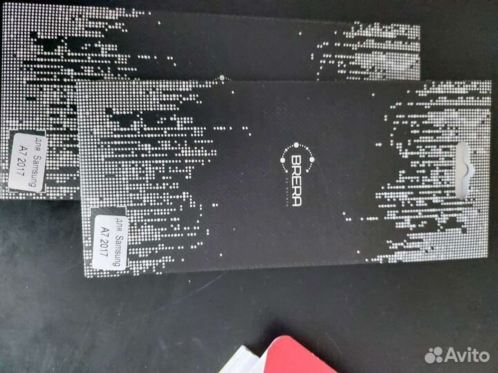 Защитное стекло на samsung A7 (2017)