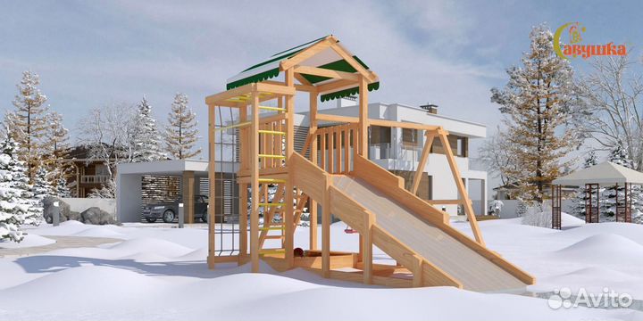Детский игровой комплекс Савушка для улицы