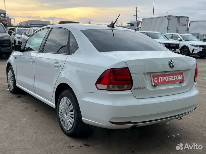 Volkswagen Polo 1.6 AT, 2017, 159 892 км