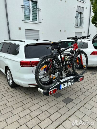 Велобагажник на фаркоп - крепление для велосипеда