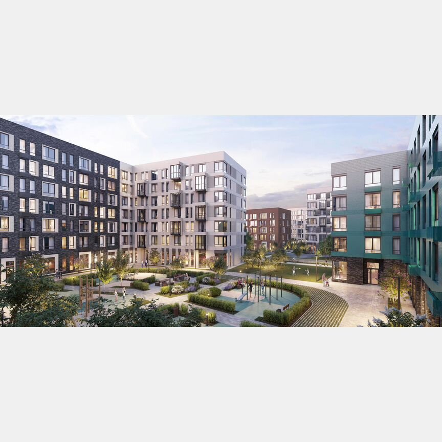 1-к. квартира, 48,6 м², 1/5 эт.